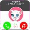 Talking kitten angela call simulator