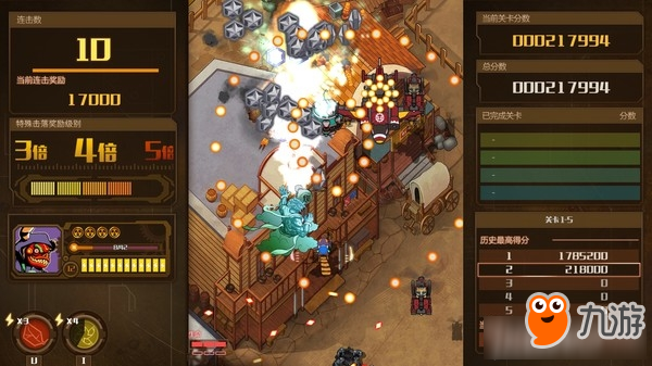 steam游戏推荐：《愤怒军团:重装》复古弹幕射击