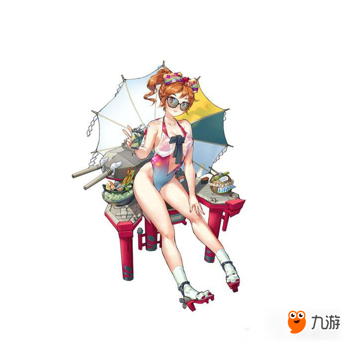 戰(zhàn)艦少女r日向泳裝如何 日向泳裝大破立繪預(yù)覽