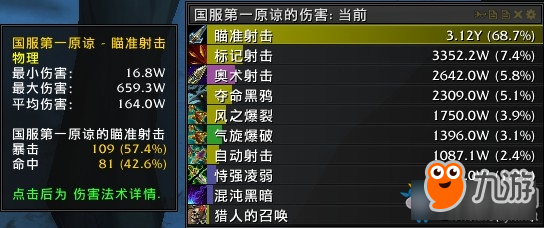 《魔兽世界》7.3射击猎单体打法教学