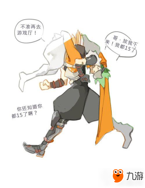 守望先锋英雄们的抱姿与小故事分享