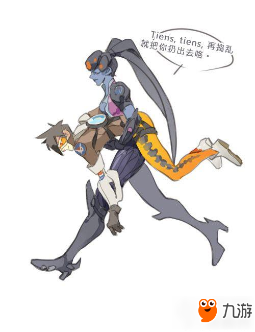 守望先锋英雄们的抱姿与小故事分享