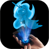 Hologram luna Pony Pocket