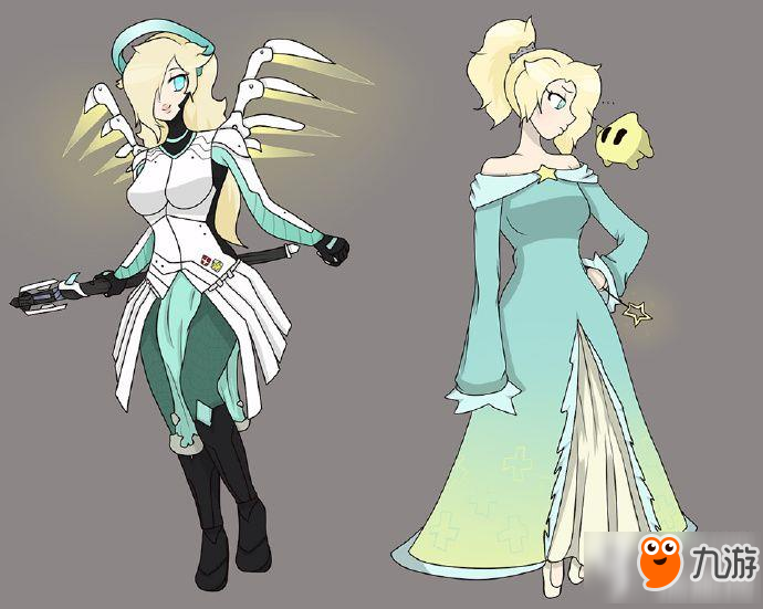 守望先锋当马里奥和守望英雄对换衣服分享