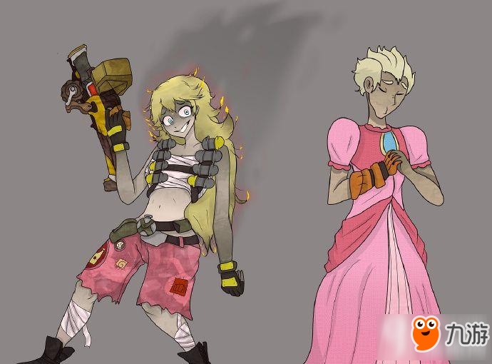 守望先锋当马里奥和守望英雄对换衣服分享