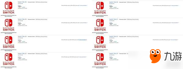 任天堂又放大招？亚马逊悄然上架18款Switch游戏