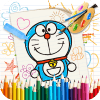 游戏下载* Superhero Nobita Coloring Doraemon Pages