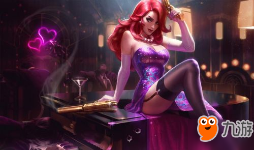 LOL厄运小姐原画更新 新版女枪皮肤原画一览