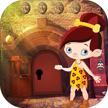 Stone Age Girl Rescue Best Escape Game-277