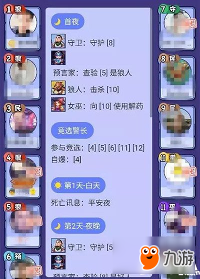 饭局狼人杀如何用位置盘玩家 位置学的可怕之处