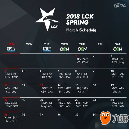 LOL2018LCK春季赛1月16日战况一览 首轮KZ对战KSV