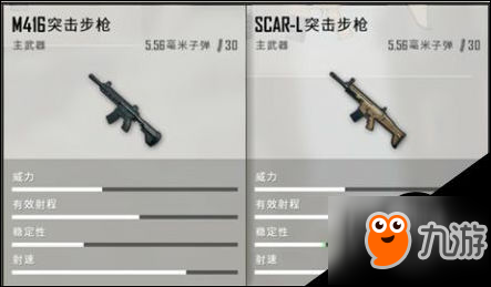 絕地求生scar和m4哪個好？武器全方面對比分析