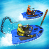 Chained Jet Ski Water Race Simulator 3D