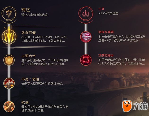 LOL8.1麦林炮手 崔丝塔娜符文推荐