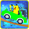 racing pikachu ash greninja