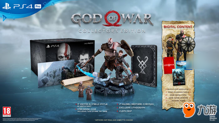 PS4平台大作《战神》将在4月20日推出，售价59.99美元