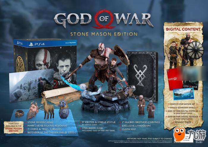 PS4平台大作《战神》将在4月20日推出，售价59.99美元