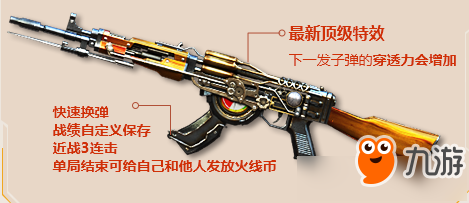 cf新英雄級(jí)武器AK47機(jī)械迷城屬性介紹