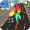 Spider Hero Terrorist Action Rope Superhero Rescue