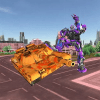 Flying Car Robot Fighting Superhero war 2018