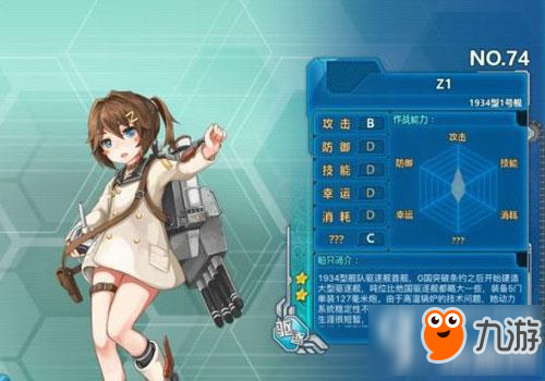 戰(zhàn)艦少女rZ1好不好用 Z1立繪圖鑒欣賞