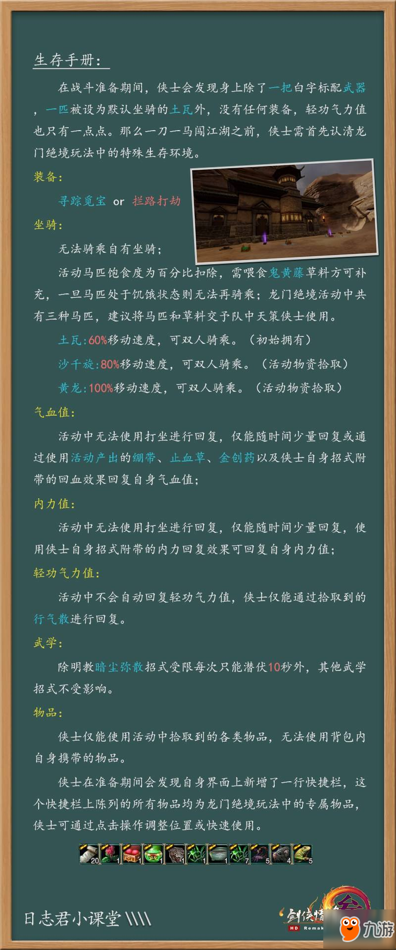 大漠樓蘭走飛沙 《劍網(wǎng)3》龍門(mén)絕境基礎(chǔ)講解