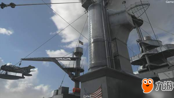 《COD14》神还原“德克萨斯”号战舰 分不清游戏现实