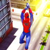 Flying Superhero Iron Spider hero Mission
