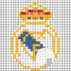 Football Logo - Coloring Pixel Art
