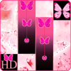 Pink Piano Tile Game