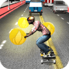 Skateboard Speed Race