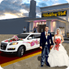 Luxury Wedding Bridal City Car Driving