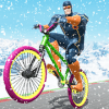 Superhero BMX Stunts Racer 2019-Bicycle Games