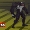 Venom Fight Spider the power man