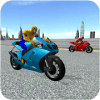 Super Hero Moto Highway Bike Racer Games