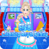 Elsas Clean Up - Dress up games for girls/kids