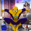 Amazing Flying Spider City Rope Hero