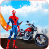 Spiderman Mega Ramp Bike Stunts
