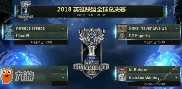 lolS8全球总决赛八强赛RNG vs G2 10月20日RNG能否晋级