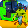 Superheroes Bus Stunts Racing