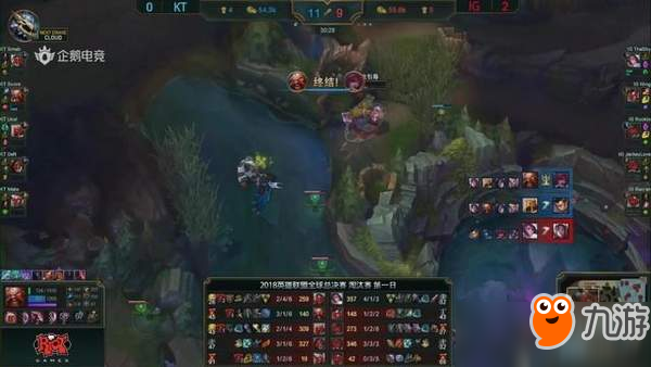 LOL S8最刺激比赛：IG、KT互换基地，差一刀零封KT