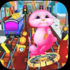 Rabbit Train Dash 3D