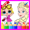 coloring book Dolls - Princess pages