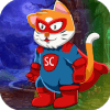 Best Escape Game 497 Superhero Cat Escape Game