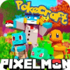 PixelMon mod: craft and cube 3d