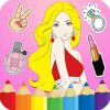 Coloring Book Fashion Drawing Game‏
‎