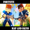 Map and skins Fortnite for MCPE安全下载