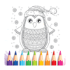 单机破解版游戏Christmas Animal Coloring :)