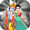 Radha Krishna Makeover - Gopi Doll Fashion Salon