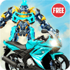 US Robot Bike Transform Shooting Gameiphone版下载